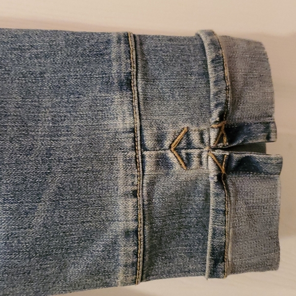 Imperial Star Adjustable Waistband Cropped Jeans Girl's 8 Reg - Picture 4 of 6